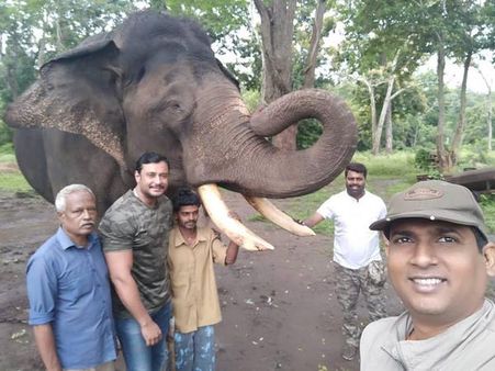 ನಾಗರಹೊಳೆ ಅಭಯಾರಣ್ಯದಲ್ಲಿ ಡಿ ಬಾಸ್ ಕ್ಲಿಕ್ಕಿಸಿದ ಫೋಟೋಗಳು ಇವು !