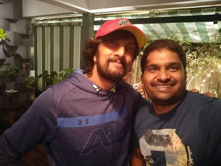 'ನಟಸಾರ್ವಭೌಮ' ನಿರ್ದೇಶಕನ ಜೊತೆಯಲ್ಲಿ ಕಿಚ್ಚ ಸುದೀಪ್.!