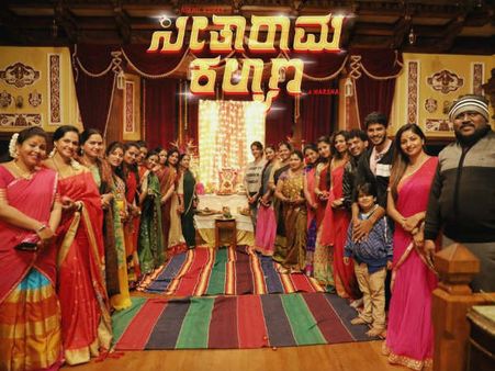 ವರಮಹಾಲಕ್ಷ್ಮಿ ಹಬ್ಬ ಆಚರಿಸಿದ ನಿಖಿಲ್, ರಚಿತಾ