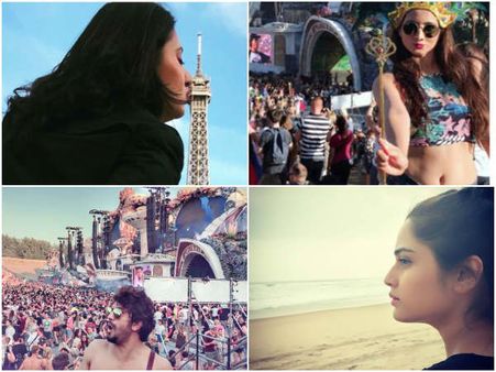 ರಜೆಯ ಮಜಾಕ್ಕಾಗಿ ಸಾಗರದಾಚೆ ಹಾರಿದ ಕನ್ನಡ ತಾರೆಯರು