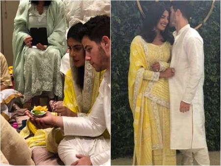 ಪ್ರಿಯಾಂಕಾ ಮತ್ತು ನಿಕ್ ನಿಶ್ಚಿತಾರ್ಥದ ಮೊಟ್ಟ ಮೊದಲ ಫೋಟೋ