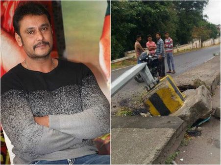 ದರ್ಶನ್ ಕಾರು ಅಪಘಾತ ಪ್ರಕರಣ: 'ದಾಸ'ನ ಬೆನ್ನಿಗೆ ನಿಂತಿದ್ಯಾ ಖಾಕಿ ಪಡೆ.?