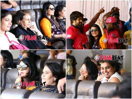 'ಕೆಸಿಸಿ'ಯಲ್ಲಿ ಪತಿಯರಿಗೆ ಜೋಶ್ ನೀಡಿದ ಸ್ಟಾರ್ ಪತ್ನಿಯರು