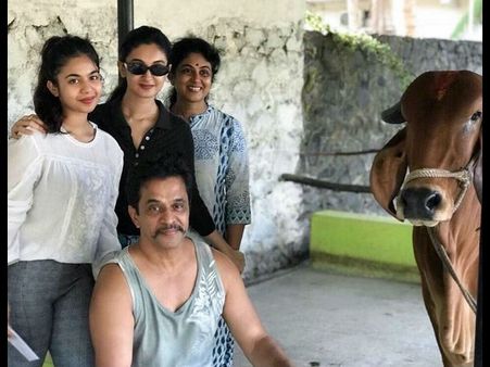 ಮಕ್ಕಳು ನೀಡಿದ ಅಪರೂಪದ ಉಡುಗೊರೆ ಕಂಡು ಬೆರಗಾದ ಅರ್ಜುನ್ ಸರ್ಜಾ