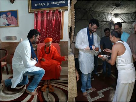 ಚಿತ್ರದುರ್ಗಕ್ಕೆ ಭೇಟಿ ನೀಡಿದ ದರ್ಶನ್-ರಾಕ್ ಲೈನ್ ವೆಂಕಟೇಶ್