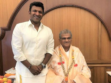 ಶ್ರೀಕ್ಷೇತ್ರ ಧರ್ಮಸ್ಥಳದಲ್ಲಿ ಪುನೀತ್ 'ರಾಜಕುಮಾರ'