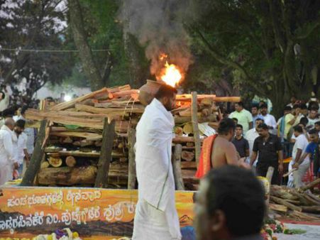 ಕಾವೇರಮ್ಮನ ಮಡಿಲು ಸೇರಿದ ಅಂಬಿ ಅಸ್ತಿ