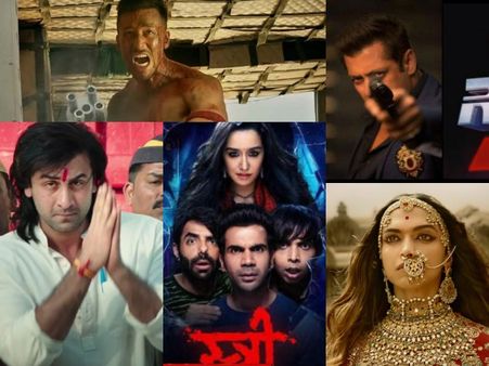 2018ರ ಬಾಲಿವುಡ್ ಟಾಪ್ 10: 100ಪ್ಲಸ್ ಕೋಟಿ ರು ಗಳಿಕೆ ಕ್ಲಬ್