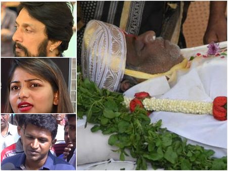 ಅಂಬಿ ಮೃತ ದೇಹ ನೋಡಿ ಬಿಕ್ಕಿ ಬಿಕ್ಕಿ ಅತ್ತ ಕಲಾವಿದ ಬಳಗ