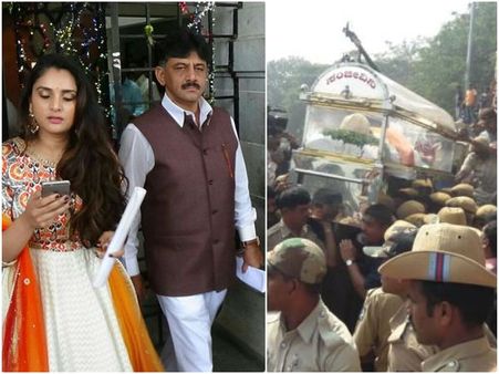 ಅಂಬಿ ಅಂತ್ಯಕ್ರಿಯೆಗೆ ಗೈರು : ಡಿಕೆಶಿ ಬಳಿ ಕಾರಣ ಹೇಳಿಕೊಂಡಿದ್ದ ರಮ್ಯಾ