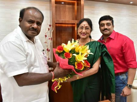 ಅನಿರುದ್ಧ್ ಹೇಳಿಗೆ ಕ್ಷಮೆಯಾಚಿಸಿದ ನಟಿ ಭಾರತಿ ವಿಷ್ಣುವರ್ಧನ್