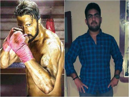 ಸುದೀಪ್ ಅವರನ್ನೇ ಮೀರಿಸಿದ ಅಭಿಮಾನಿ: ಇದು 'ಪೈಲ್ವಾನ್' ಎಫೆಕ್ಟ್