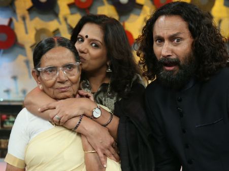 'ತುತ್ತಾ ಮುತ್ತಾ' ಕಾರ್ಯಕ್ರಮದಲ್ಲಿ ಅರುಣ್ ಸಾಗರ್ ಮತ್ತು ಕುಟುಂಬ