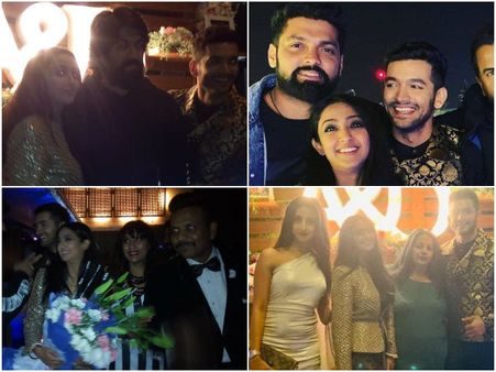 ದಿಗಂತ್ - ಐಂದ್ರಿತಾ ಆರತಕ್ಷತೆಯಲ್ಲಿ ಕನ್ನಡದ ಸ್ಟಾರ್ ಗಳು