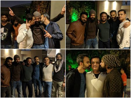 'ಕೆಜಿಎಫ್' ತಂಡದ ಪಾರ್ಟಿ : 'ದುನಿಯಾ' ಗೆದ್ದ ಯಶ್