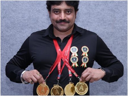 'ಇಂಡಿಯಾ ಬುಕ್ ಆಫ್ ರೆಕಾರ್ಡ್ಸ್' ನಿರ್ಮಿಸಿದ ಅನಿರುದ್ಧ್ !