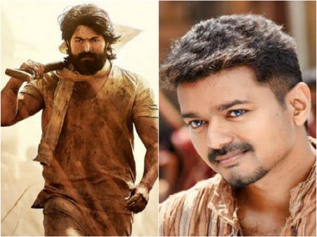 'ಕೆ.ಜಿ.ಎಫ್' ಚಿತ್ರ ವೀಕ್ಷಿಸಿ ಶಿಳ್ಳೆ ಹೊಡೆದ ತಮಿಳು ನಟ ವಿಜಯ್.!