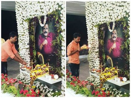 ನಲ್ಮೆಯ ಅಂಬಿ ಸಮಾಧಿ ಸ್ಥಳಕ್ಕೆ ಭೇಟಿ ನೀಡಿ ಪೂಜೆ ಸಲ್ಲಿಸಿದ ನವೀನ್ ಸಜ್ಜು