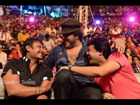 ಅಂದು ದರ್ಶನ್ ಚಿತ್ರಕ್ಕೆ ರವಿ ಬೆಂಬಲ, ಇಂದು ರವಿ ಸಿನಿಮಾಗೆ ದಾಸ ಸಾಥ್