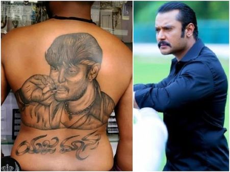 ಮೈ ತುಂಬ ಮೂಡಿದೆ ದರ್ಶನ್ ಚಿತ್ರ : ಯಾರಿ ಡಿ ಬಾಸ್ ಭಕ್ತ ?