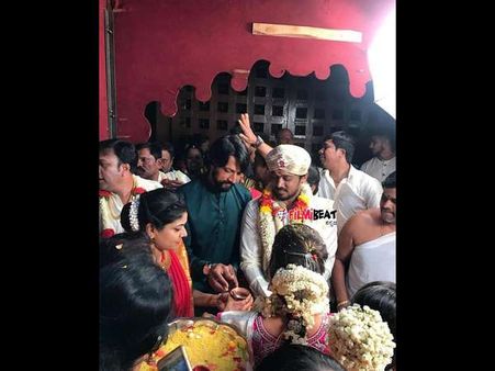 CCL ಆಟಗಾರ ರಾಜೀವ್ ಮದುವೆಯಲ್ಲಿ ಸುದೀಪ್ ದಂಪತಿ ಭಾಗಿ