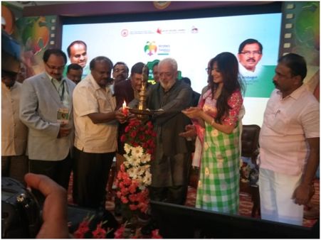 11ನೇ ಬೆಂಗಳೂರು ಅಂತರಾಷ್ಟ್ರೀಯ ಚಲನಚಿತ್ರೋತ್ಸವಕ್ಕೆ ಚಾಲನೆ ನೀಡಿದ ಸಿಎಂ