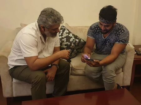 ಮಹೇಶ್ ಬಾಬು ನಂತರ 'ತಲಾ' ಅಜಿತ್ ಭೇಟಿ ಮಾಡಿದ ಶ್ರೀಮುರಳಿ