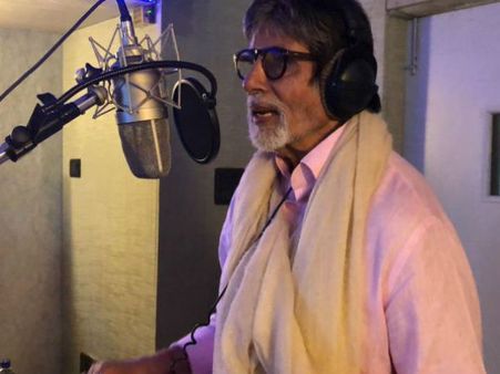 ಕನ್ನಡ ಸಿನಿಮಾದ ಹಾಡಿಗೆ ಧ್ವನಿಯಾಗಿದ್ದಾರೆ ಅಮಿತಾಭ್ ಬಚ್ಚನ್