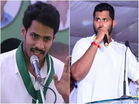 ಮಂಡ್ಯದಲ್ಲಿ ಅಂಬಿ ಪುತ್ರನ ಏಟು, ಸಿಎಂ ಪುತ್ರನ ತಿರುಗೇಟು