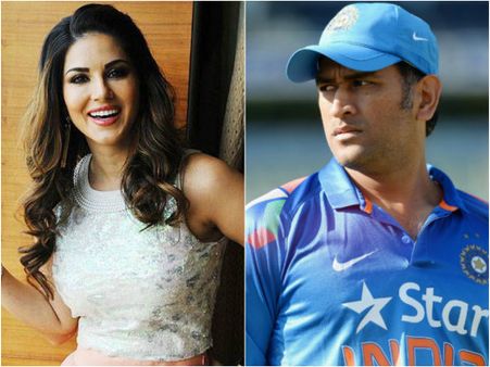 'ನನ್ನ ನೆಚ್ಚಿನ ಕ್ರಿಕೆಟಿಗ ಧೋನಿ' ಎಂದ ಸನ್ನಿ ಲಿಯೋನ್