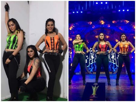 'ಹೆಮ್ಮೆಯ ಕನ್ನಡಿಗ' ವೇದಿಕೆಯಲ್ಲಿ ಜೈಜಗದೀಶ್ ಪುತ್ರಿಯರ ಡ್ಯಾನ್ಸ್