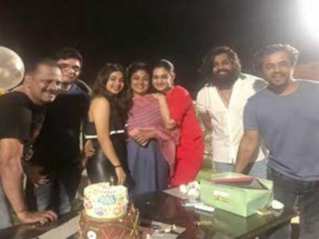 ಮಾವನ ಮಗಳ‌ ಬರ್ತ್ ಡೇ ಪಾರ್ಟಿಯಲ್ಲಿ ಧ್ರುವಾ