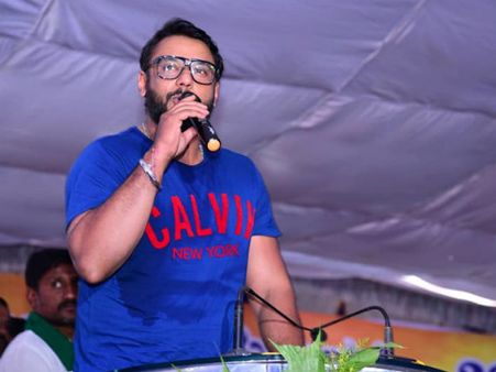 ಮಂಡ್ಯದಲ್ಲಿ ಸುಮಲತಾ ಪರ ರಣಕಹಳೆ ಊದಿದ ದರ್ಶನ್