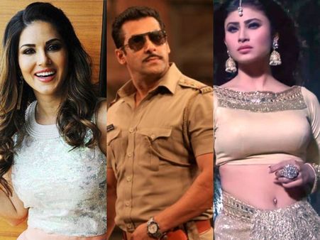 ದಬಾಂಗ್-3 ಐಟಂ ಸಾಂಗ್ ಗೆ ಪೈಪೋಟಿ, ಸನ್ನಿ-ಮೌನಿ ಯಾರಿಗೆ ಅವಕಾಶ