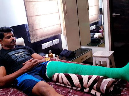 ಗಾಯಗೊಂಡಿದ್ದರು ಶೂಟಿಂಗ್ ಮುಗಿಸಿಕೊಟ್ಟ ವಿನೋದ್ ಪ್ರಭಾಕರ್