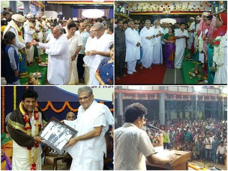 ಧರ್ಮಸ್ಥಳದ ಸಾಮೂಹಿಕ ವಿವಾಹ ಕಾರ್ಯಕ್ರಮದಲ್ಲಿ ಭಾಗಿಯಾದ ಶಿವರಾಜ್ ಕುಮಾರ್