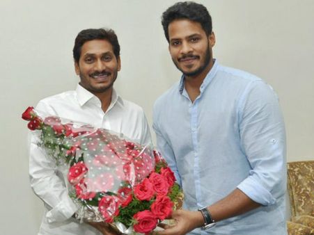 ಆಂಧ್ರ ಸಿಎಂ ಜಗನ್ ಭೇಟಿ ಮಾಡಿದ ನಿಖಿಲ್ ಕುಮಾರ್: ಕಾರಣವೇನು?