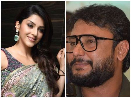 ದರ್ಶನ್ ಗೆ ನಾಯಕಿಯಾಗ್ತಾರಾ ನಟಿ ಮೆಹ್ರೀನ್ ಪಿರ್ ಜಾದ?