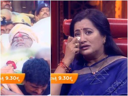 ಅಂಬಿ ನಿಧನದ ವಿಷಯ ಹೇಳುತ್ತಾ 'ವೀಕೆಂಡ್' ಶೋನಲ್ಲಿ ಸುಮಲತಾ ಕಣ್ಣೀರು