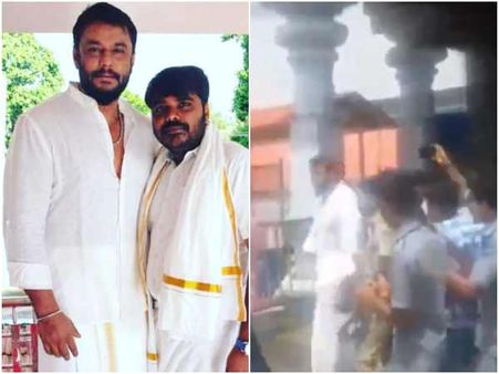 ಧರ್ಮಸ್ಥಳ ಶ್ರೀ ಮಂಜುನಾಥನ ದರ್ಶನ ಪಡೆದ ಚಾಲೆಂಜಿಂಗ್ ಸ್ಟಾರ್ ದರ್ಶನ್