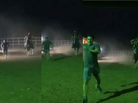 ಕುದುರೆ ಜೊತೆ ಸಲ್ಮಾನ್ ಖಾನ್ ರೇಸ್ ನೋಡಿ ಬೆರಗಾದ ಅಭಿಮಾನಿಗಳು