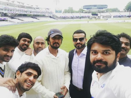ಲಾರ್ಡ್ಸ್ ಮೈದಾನದಲ್ಲಿ ಮೊದಲ ಪಂದ್ಯ ಗೆದ್ದು ಬೀಗಿದ ಸುದೀಪ ತಂಡ