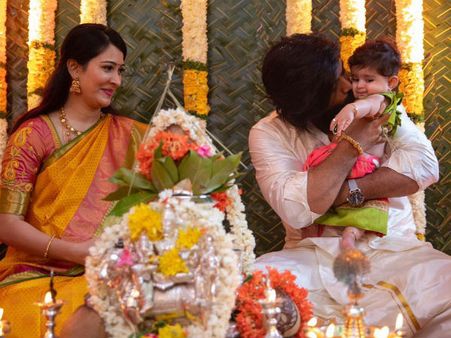 ಯಶ್-ರಾಧಿಕಾ ಮುದ್ದು ಮಗಳಿಗೆ ನಾಮಕರಣ