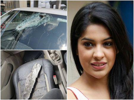 ಮೆಟ್ರೋ ಕಾಮಗಾರಿ ಅವಘಡ: ಕಾರಿನಲ್ಲಿ ಚಲಿಸುತ್ತಿದ್ದ ನಟಿ ಅಪಾಯದಿಂದ ಪಾರು