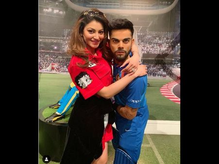 ಕೊಹ್ಲಿಯನ್ನ ತಬ್ಬಿಕೊಂಡ ನಟಿ ಊರ್ವಶಿ: ನಿನ್ನ ಅನುಷ್ಕಾ ಸಾಯಿಸ್ತಾಳೆ.!