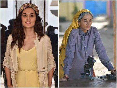 Face App ಅಲ್ಲ ಸಿನಿಮಾದ ಪಾತ್ರಕ್ಕಾಗಿ ಬದಲಾಗಿದ್ದಾರೆ ತಾಪ್ಸಿ