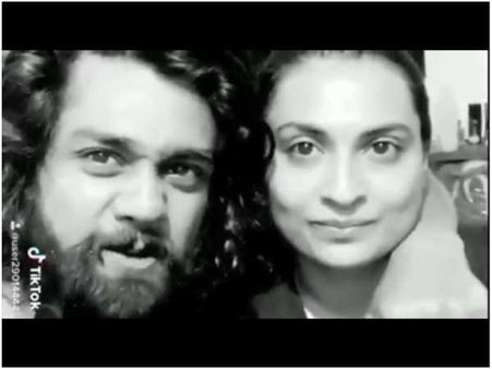 ಇನ್ಸ್ಟಾಗ್ರಾಮ್ ನಲ್ಲಿ ಭಾವಿ ಪತ್ನಿ ಜೊತೆ ಧ್ರುವ ಮೊದಲ ಟಿಕ್ ಟಾಕ್