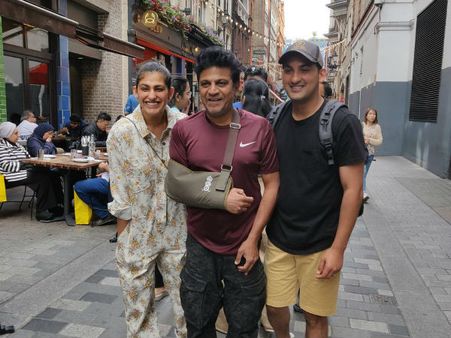 ಶಿವರಾಜ್ ಕುಮಾರ್ ಆರೋಗ್ಯ ವಿಚಾರಿಸಿದ ಹಂಬಲ್ ಪೊಲಿಟೀಷಿಯನ್