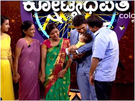 ಕೋಟ್ಯಧಿಪತಿ ಕಾರ್ಯಕ್ರಮದಲ್ಲಿ ಮಗುವಿಗೆ ನಾಮಕರಣ ಮಾಡಿದ ಪುನೀತ್