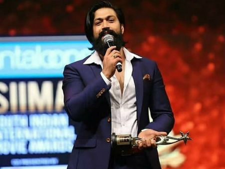 ಸೈಮಾ ಪ್ರಶಸ್ತಿ ಪಡೆದ ರಾಕಿ ಭಾಯ್ ಅದನ್ನ ಅರ್ಪಿಸಿದ್ದು ಯಾರಿಗೆ?